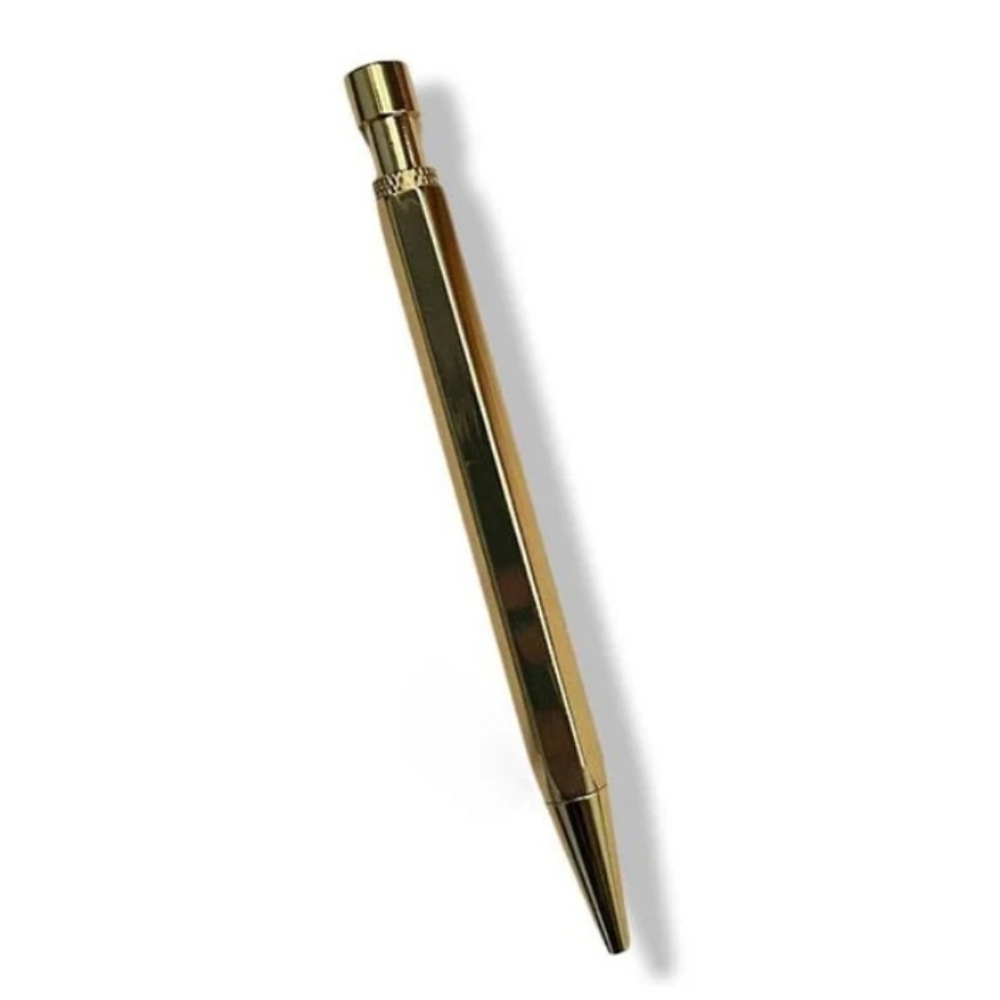 ❤️BUY 2 GET 1 FREE Retractable Gold Brass Pen, Retail Price $16.95 USD - Picture 5 of 9